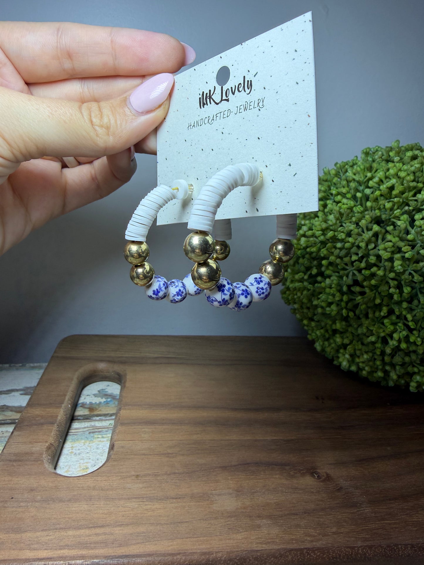 Heritage Bloom Hoops