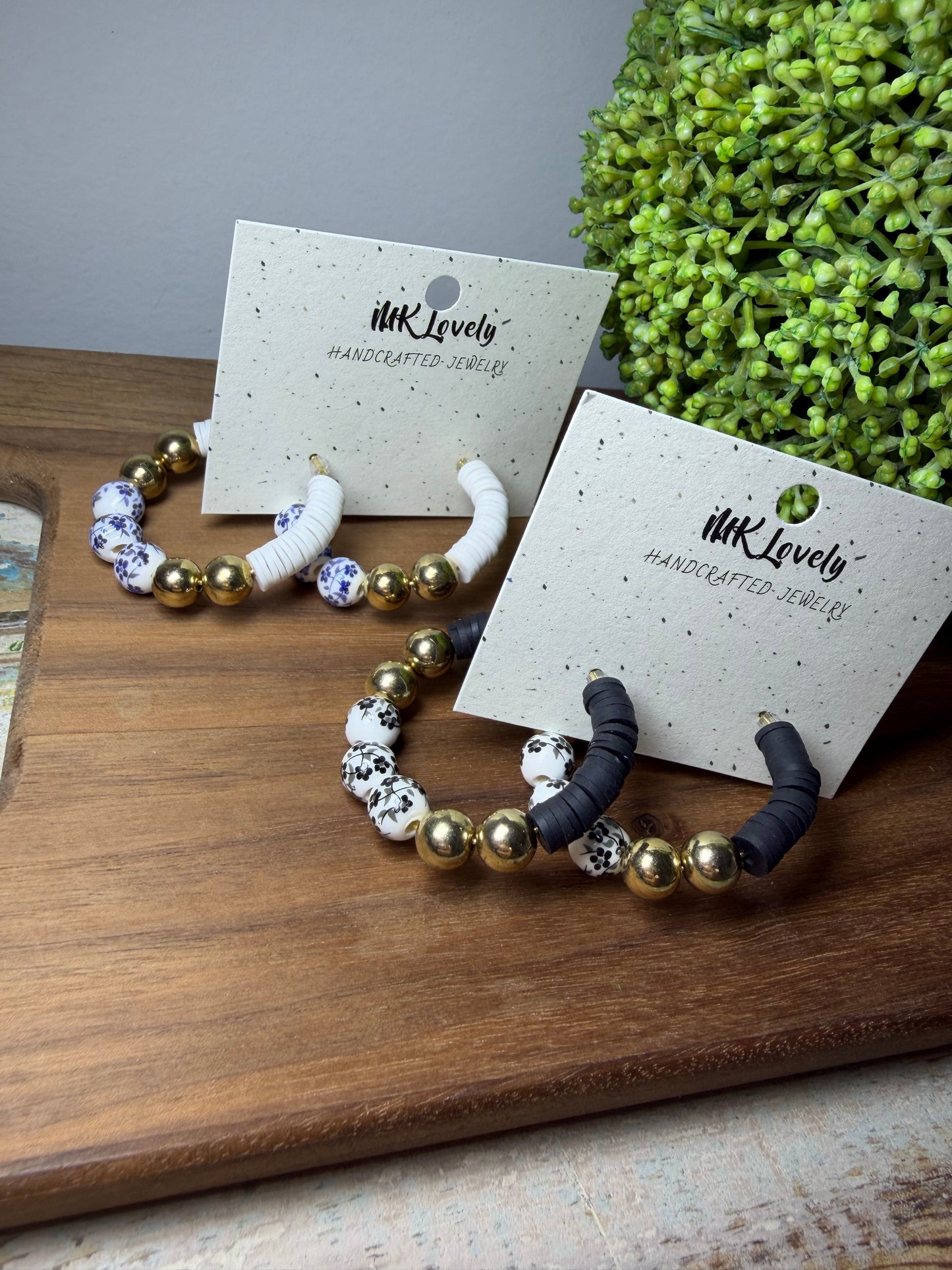 Heritage Bloom Hoops