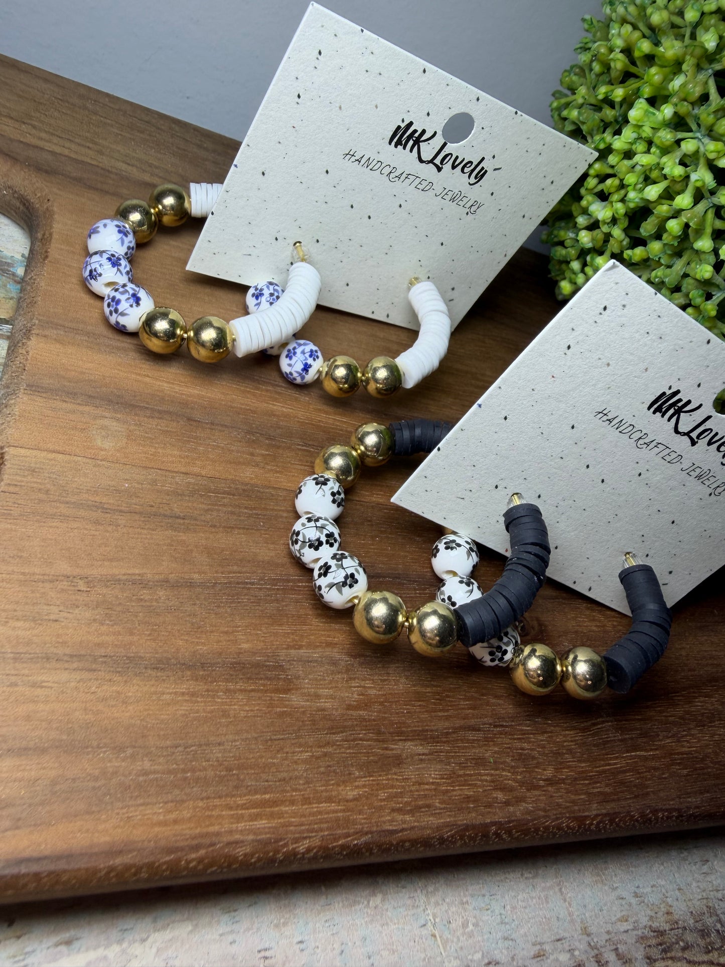 Heritage Bloom Hoops