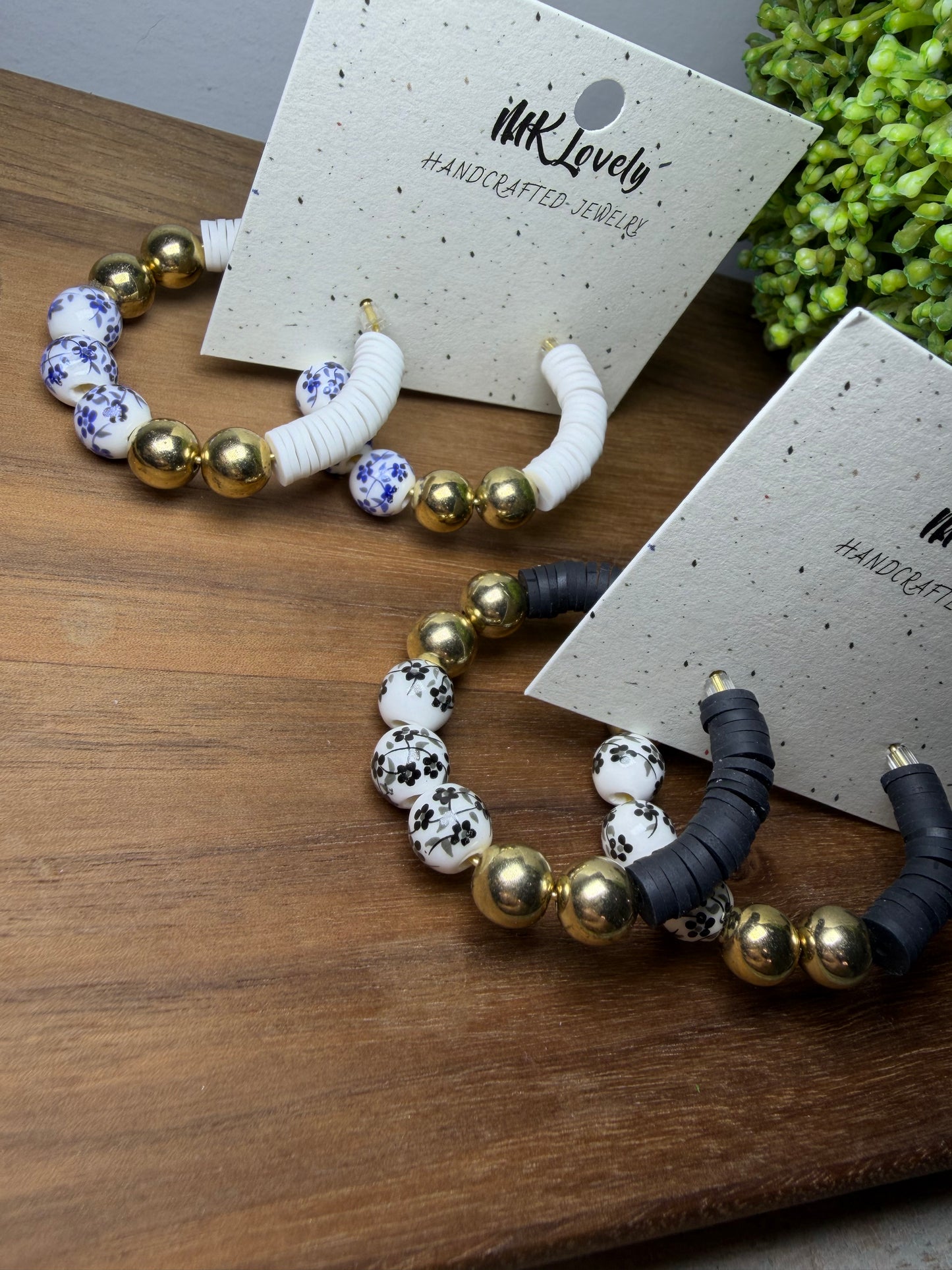 Heritage Bloom Hoops