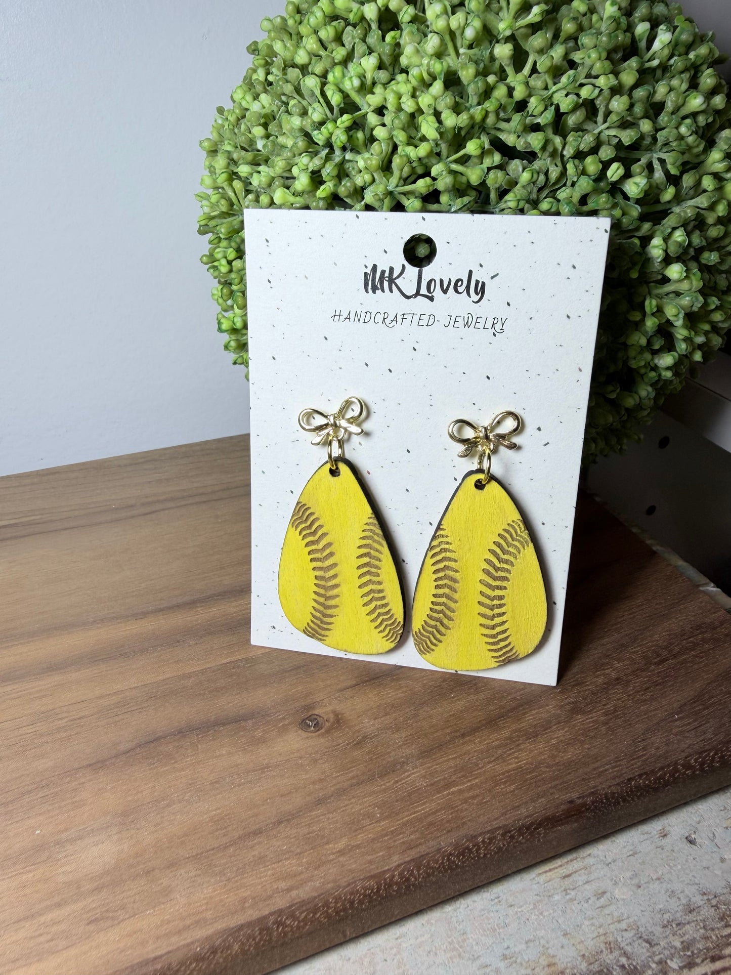 Batter's Bow Earrings