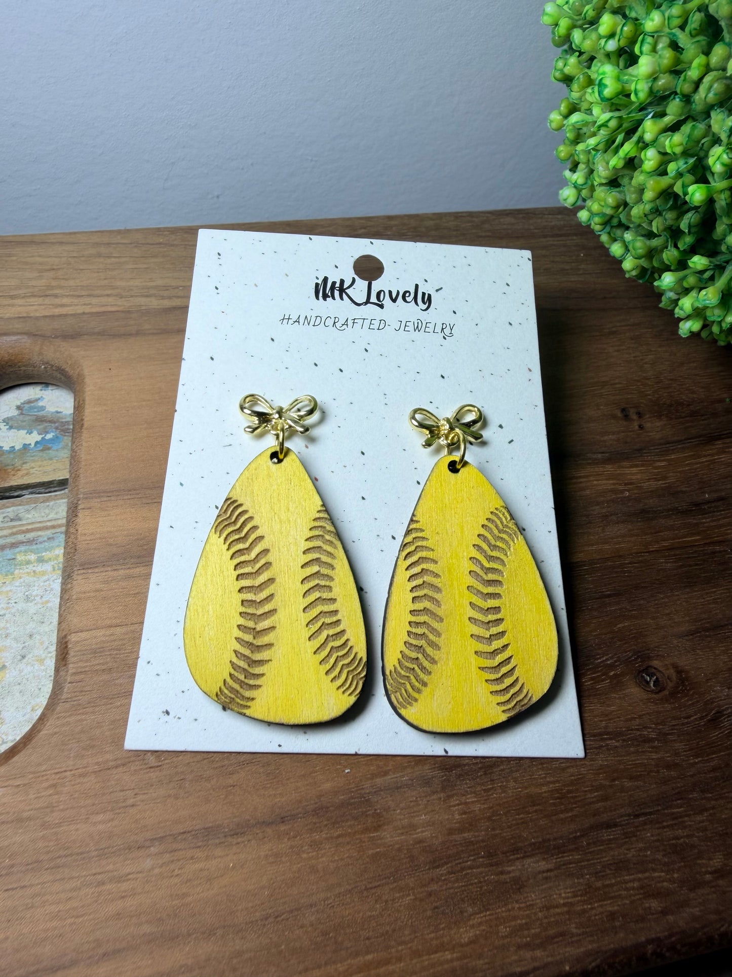 Batter's Bow Earrings