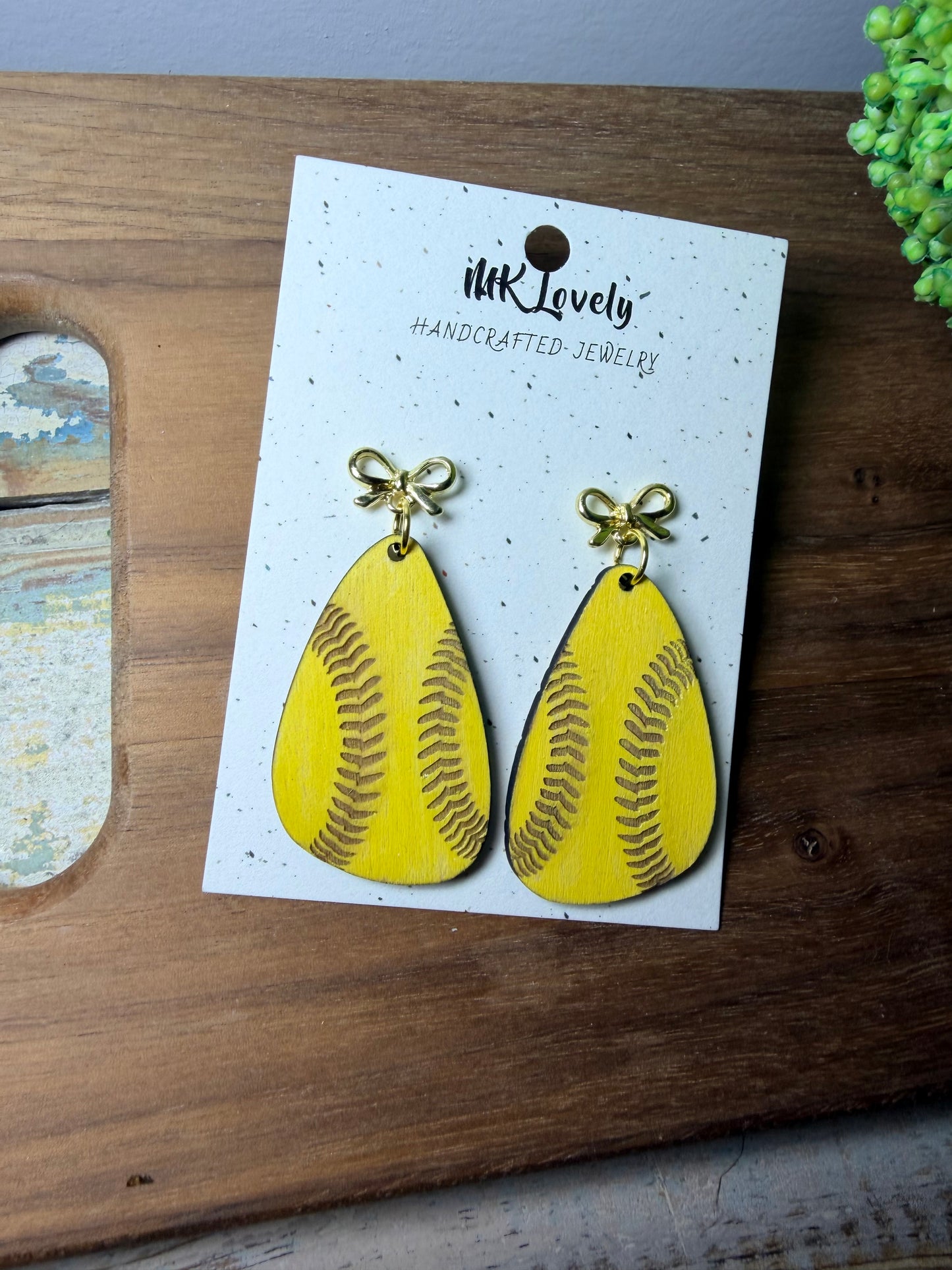 Batter's Bow Earrings