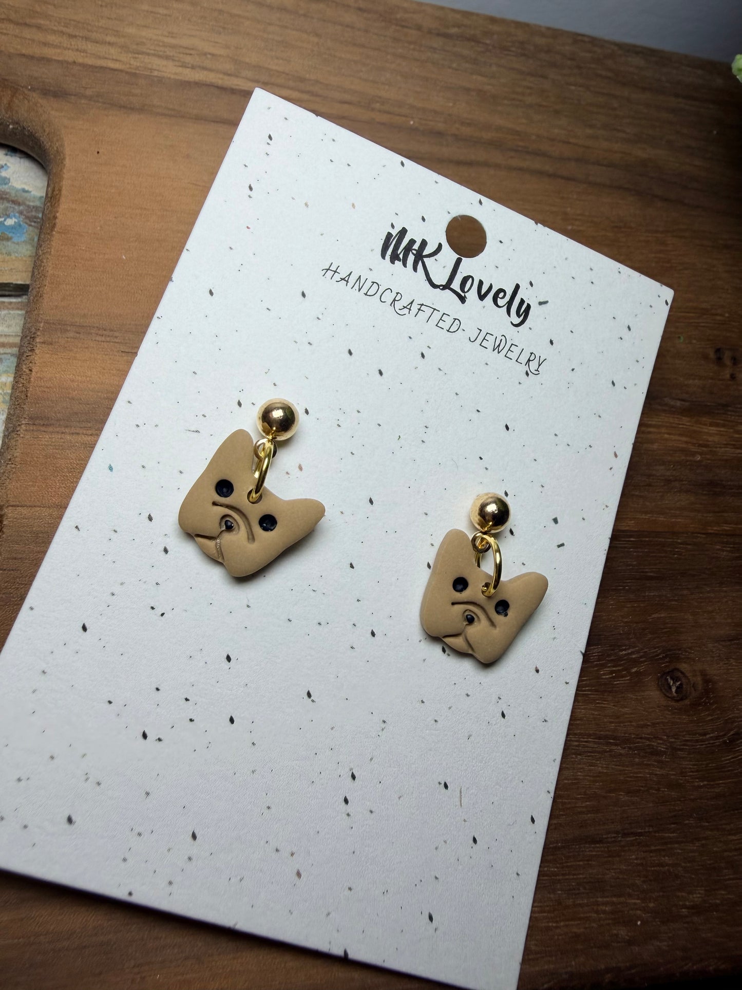 Pardon My French Earrings