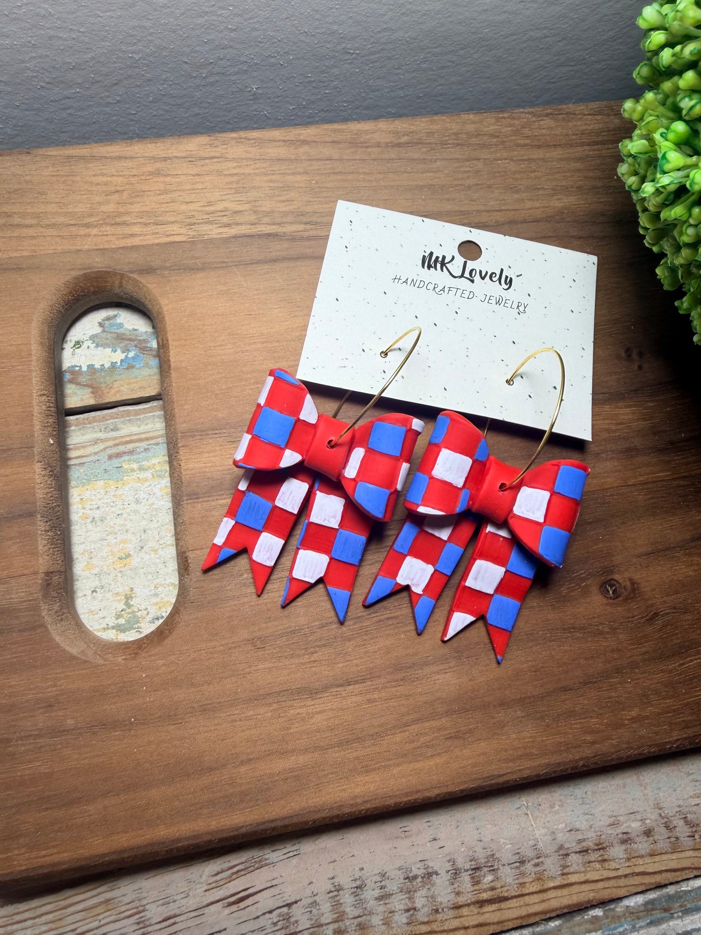 Star Spangled Checkered Hoops