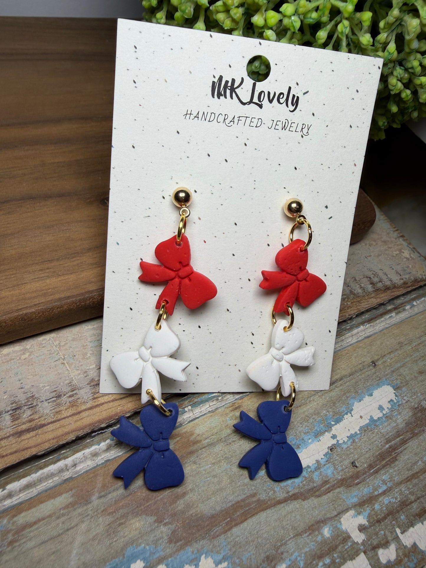 Liberty Belle Bow Drops
