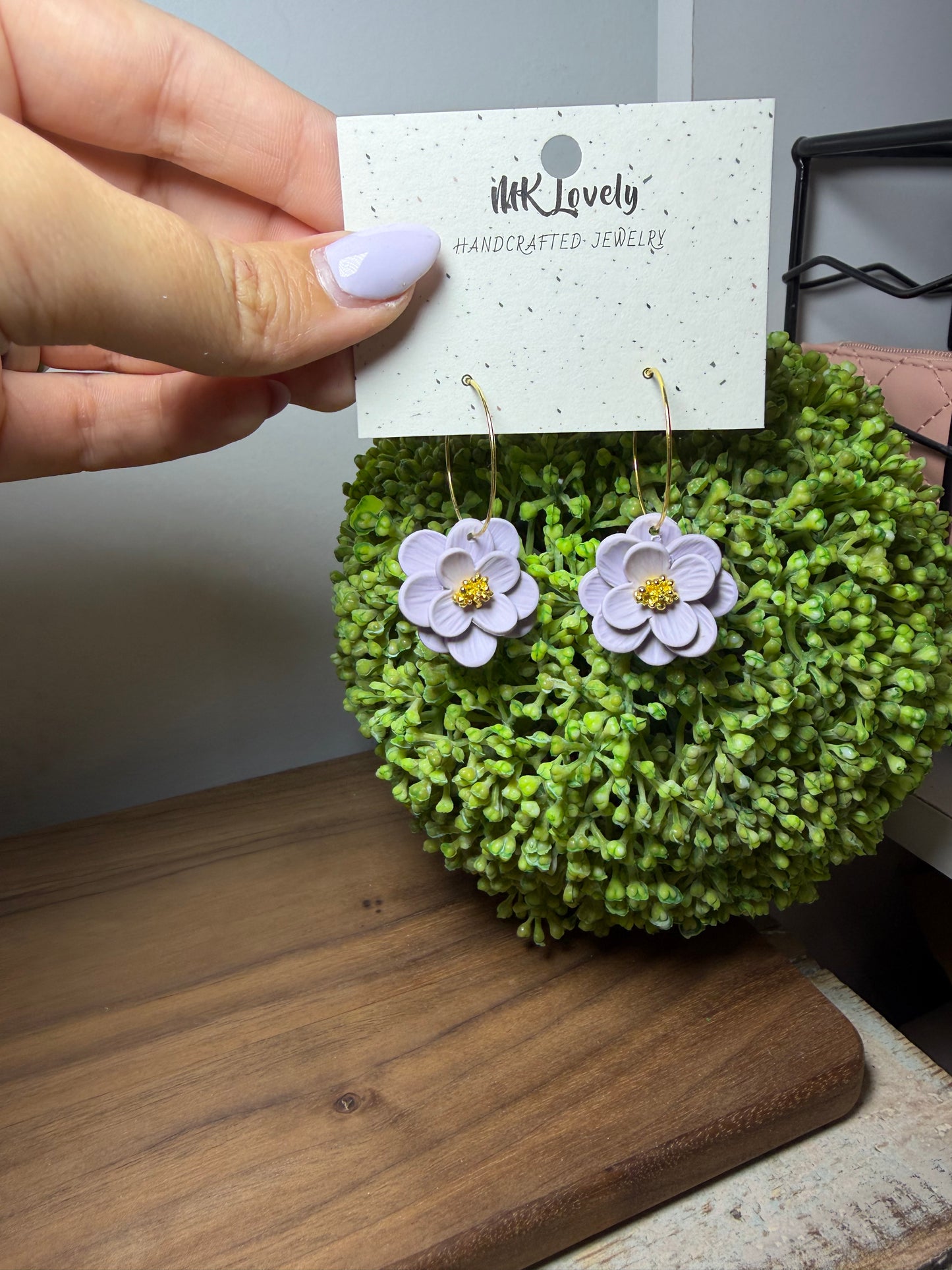Stellar Bloom Hoops