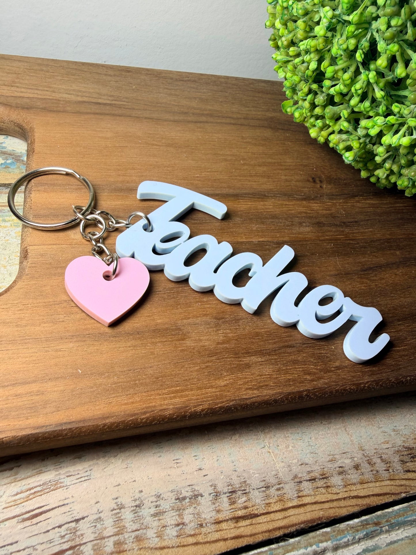 A+ Acrylic Teacher Keychain
