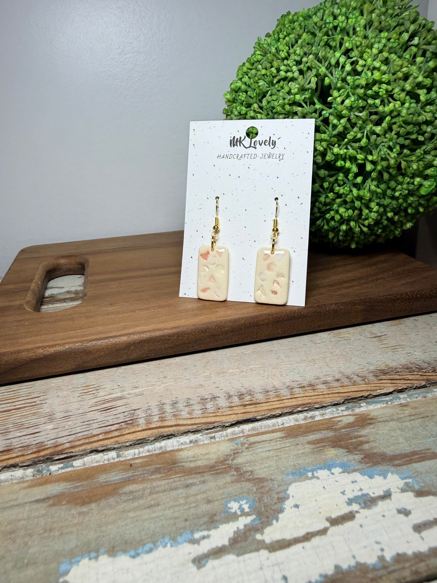 Blush Mosaic Earrings