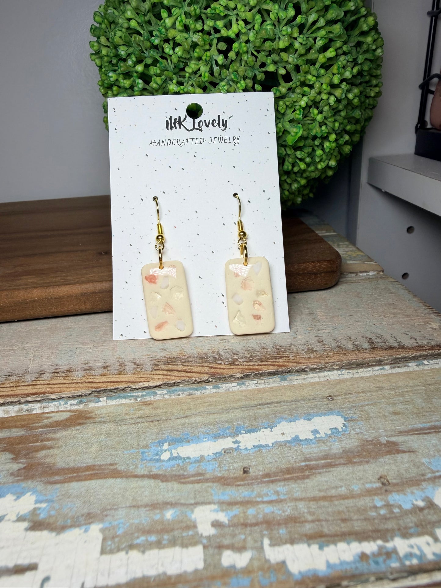 Blush Mosaic Earrings