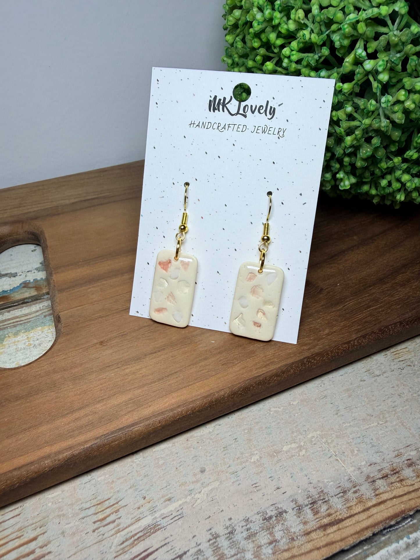 Blush Mosaic Earrings