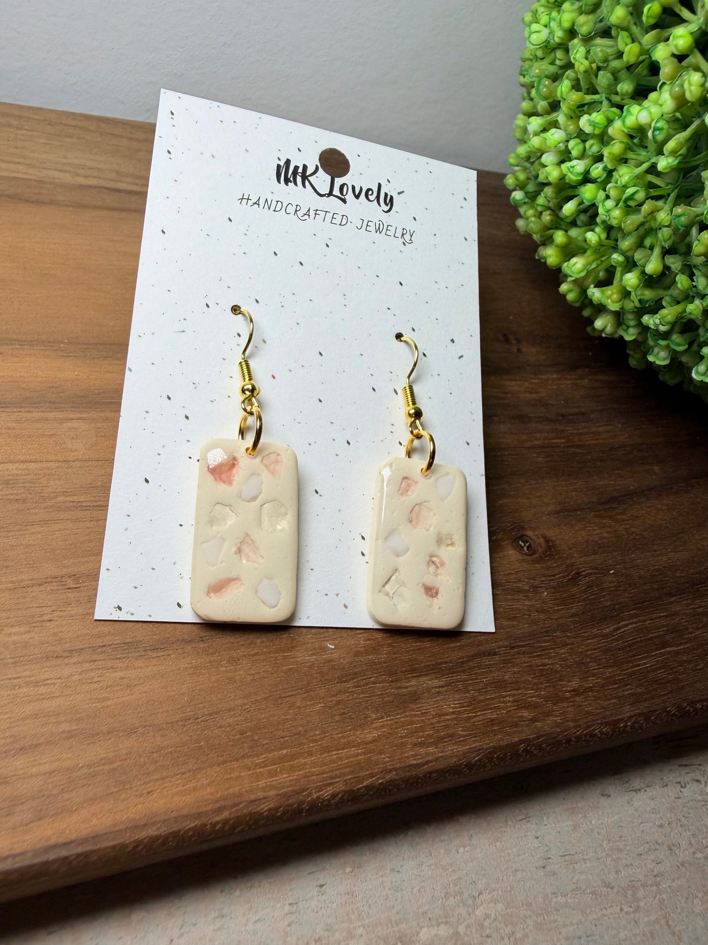 Blush Mosaic Earrings