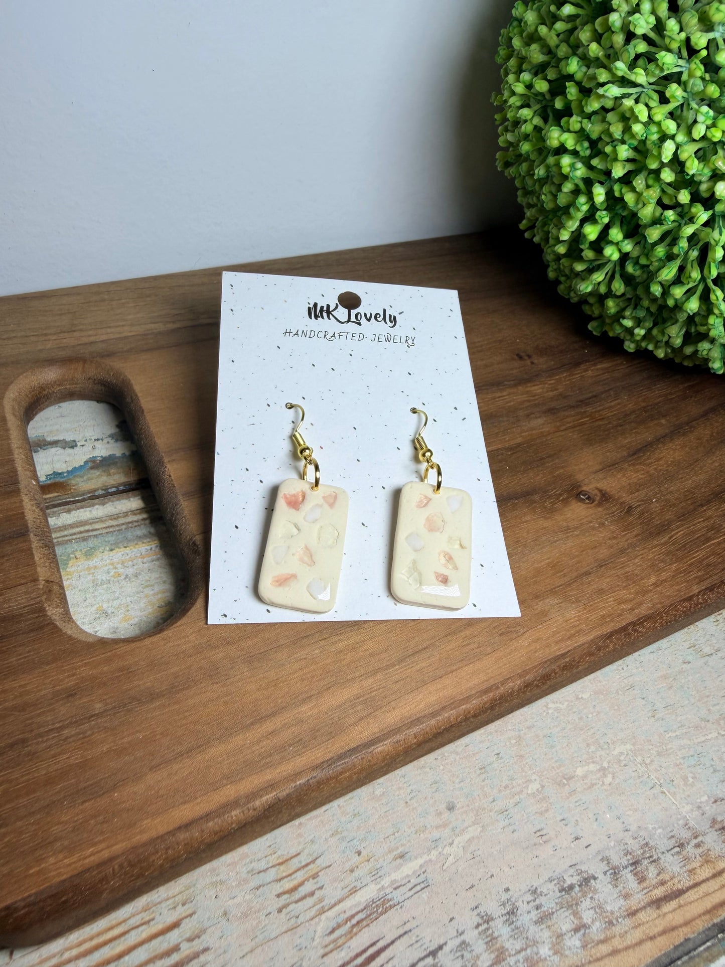 Blush Mosaic Earrings