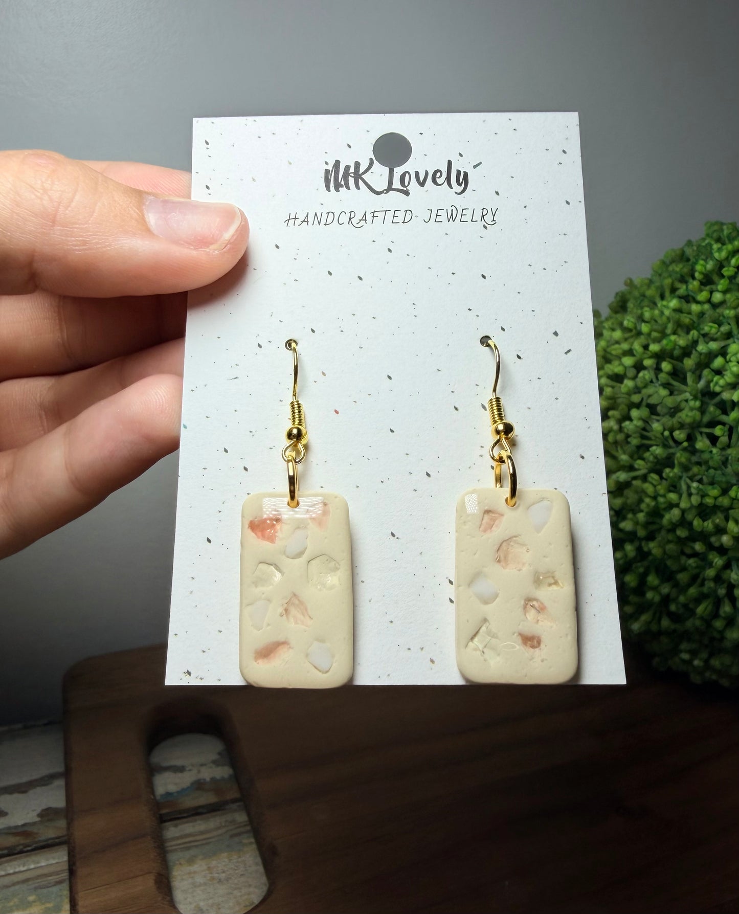 Blush Mosaic Earrings