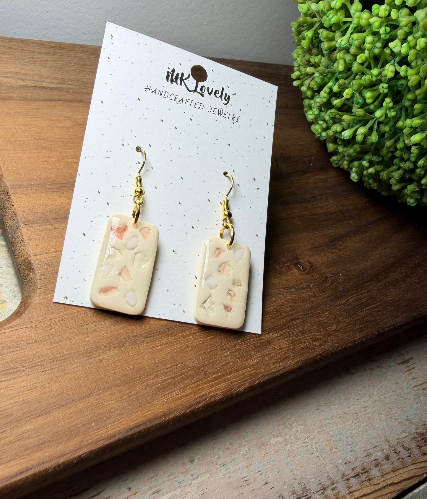 Blush Mosaic Earrings