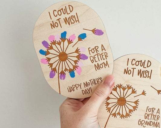 Mother's Day "I Could Not Wish For A Better _(Personalize)_"
