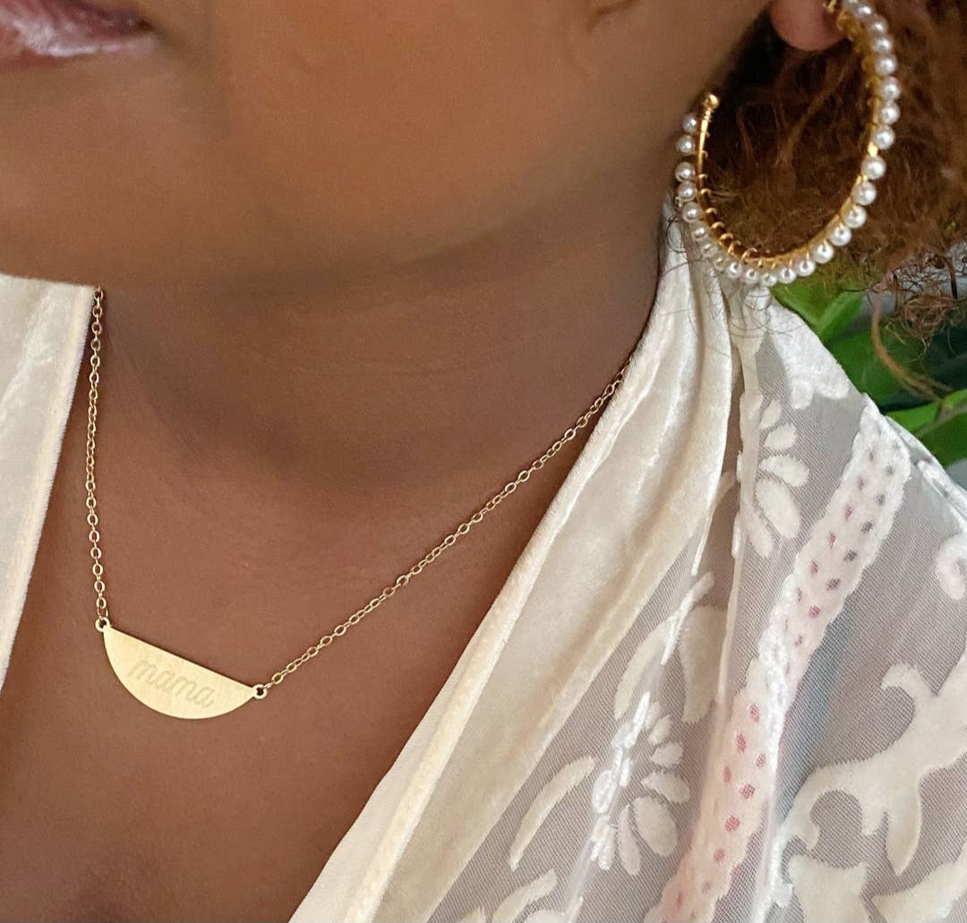 Hamilton Sphere Mama Necklace