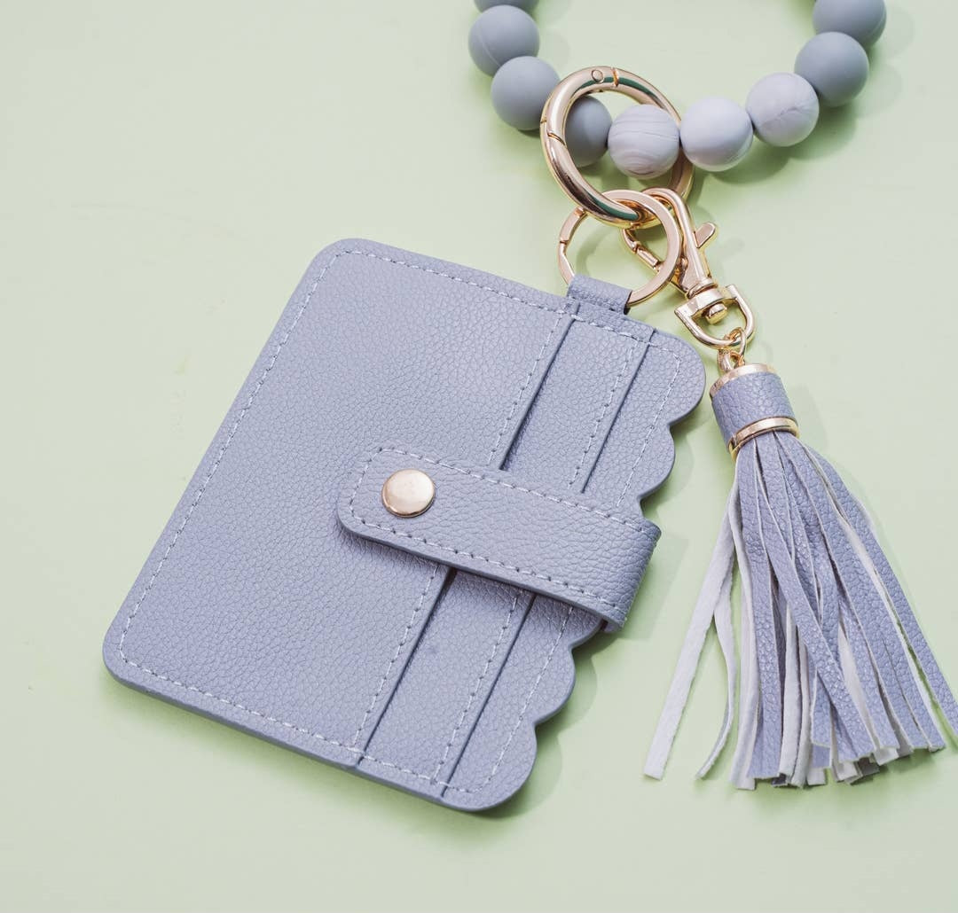 Silicone Wristlet + Card Holder Wallet