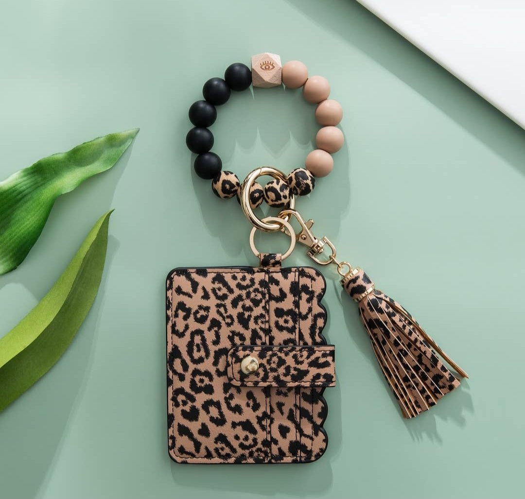 Silicone Wristlet + Card Holder Wallet