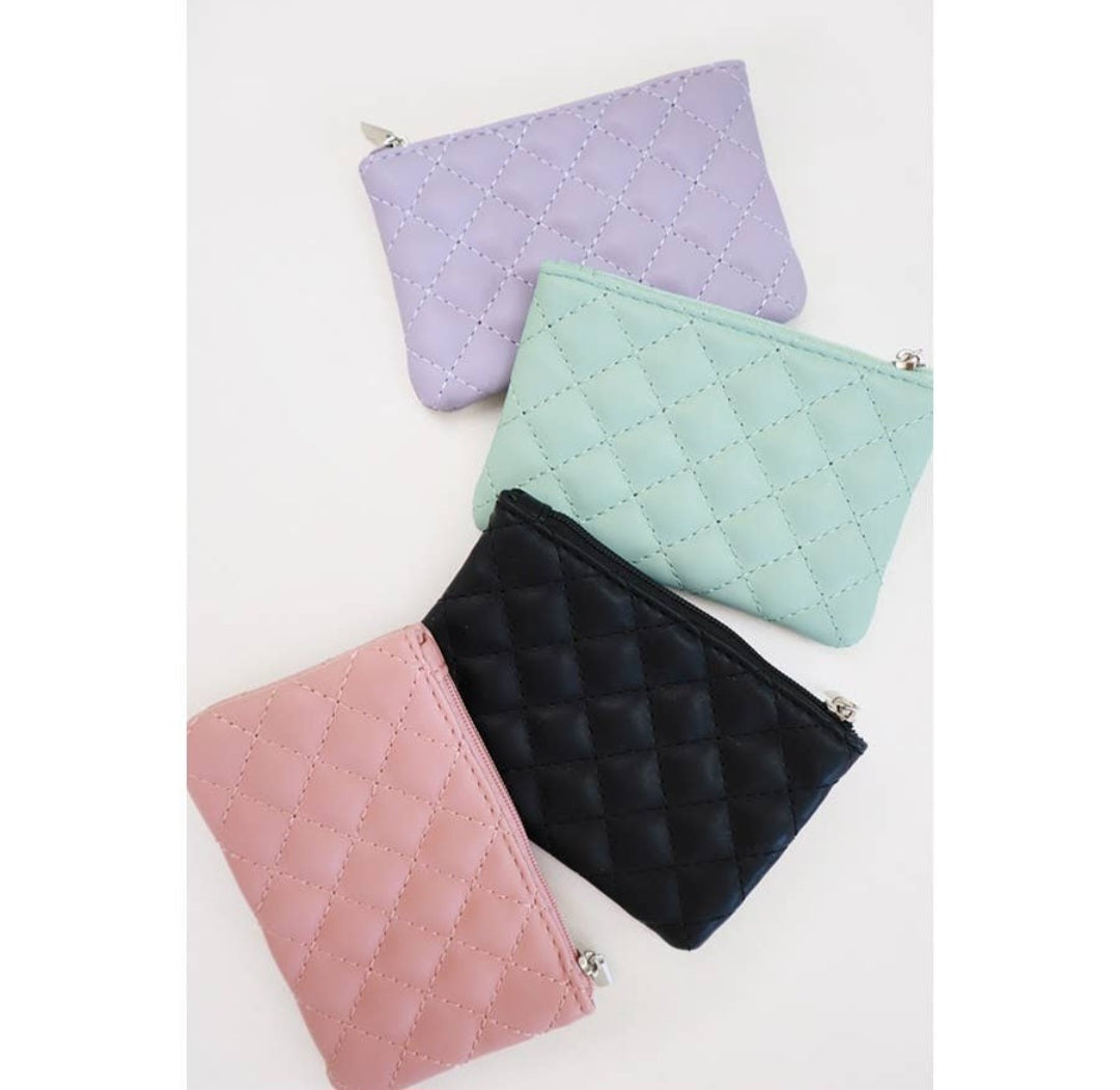 Rhombus Pattern Coin Purse