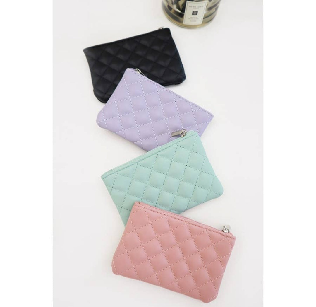 Rhombus Pattern Coin Purse