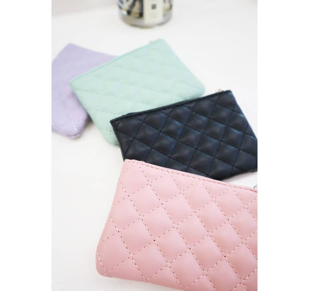 Rhombus Pattern Coin Purse