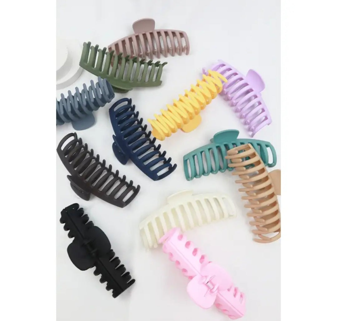 Jumbo Round Claw Clip