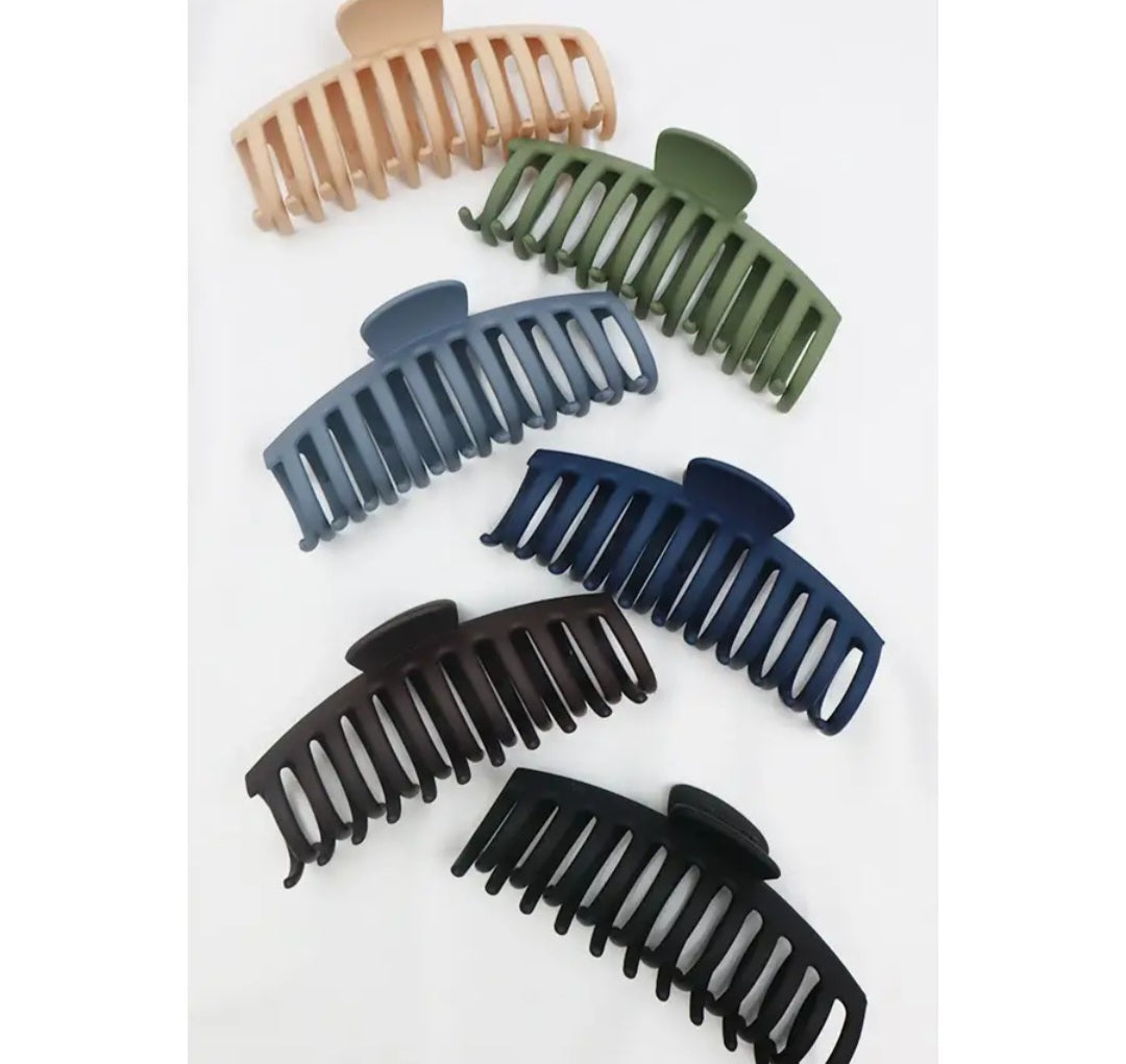 Jumbo Round Claw Clip