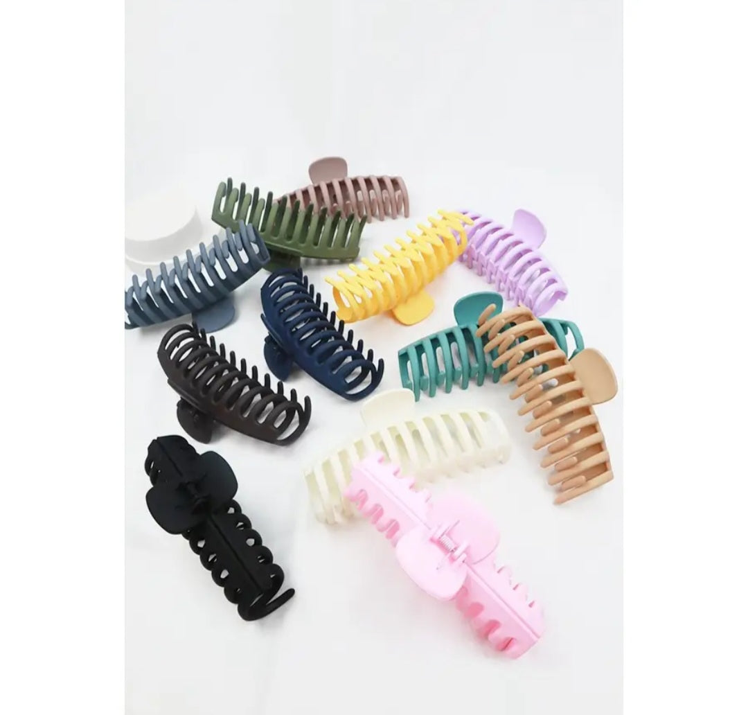 Jumbo Round Claw Clip