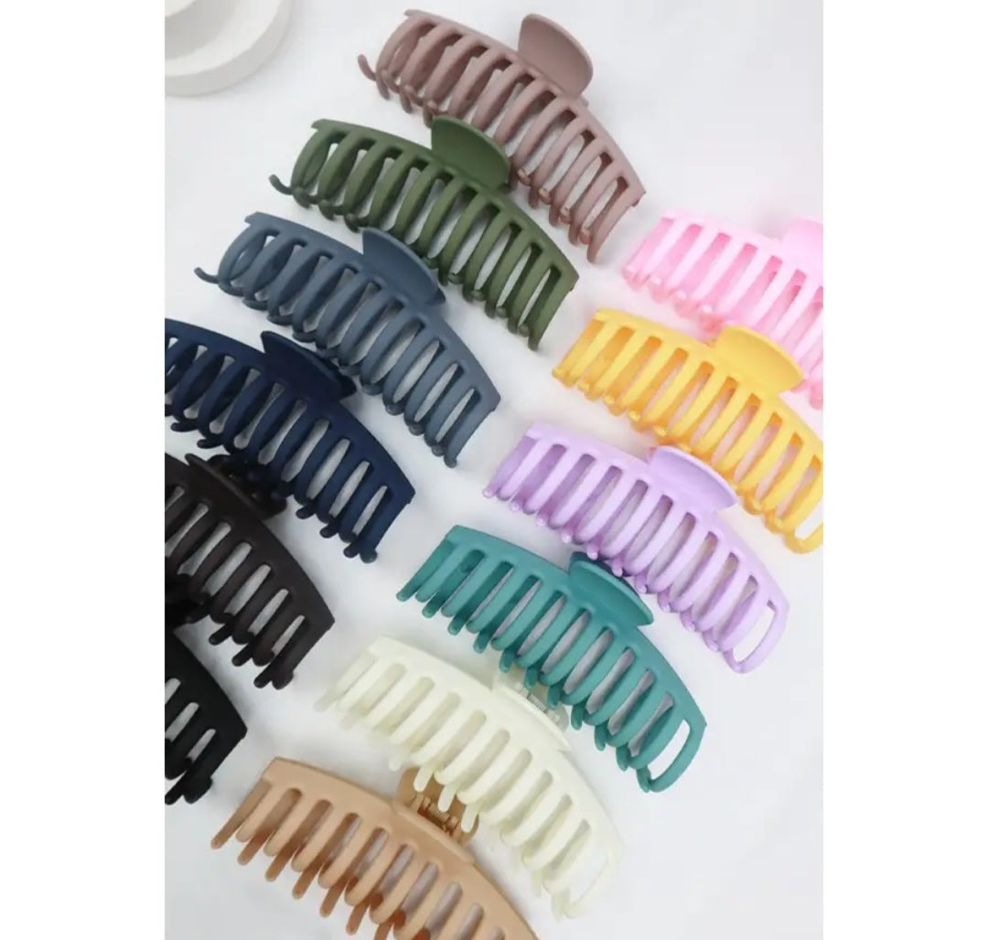 Jumbo Round Claw Clip