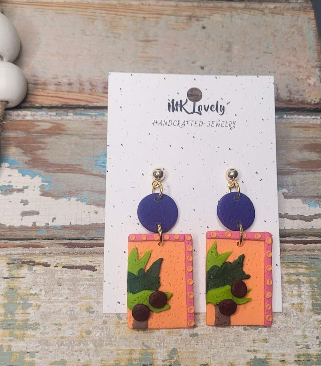 Chicka Chicka Boom Boom Dangles (Made to Order)