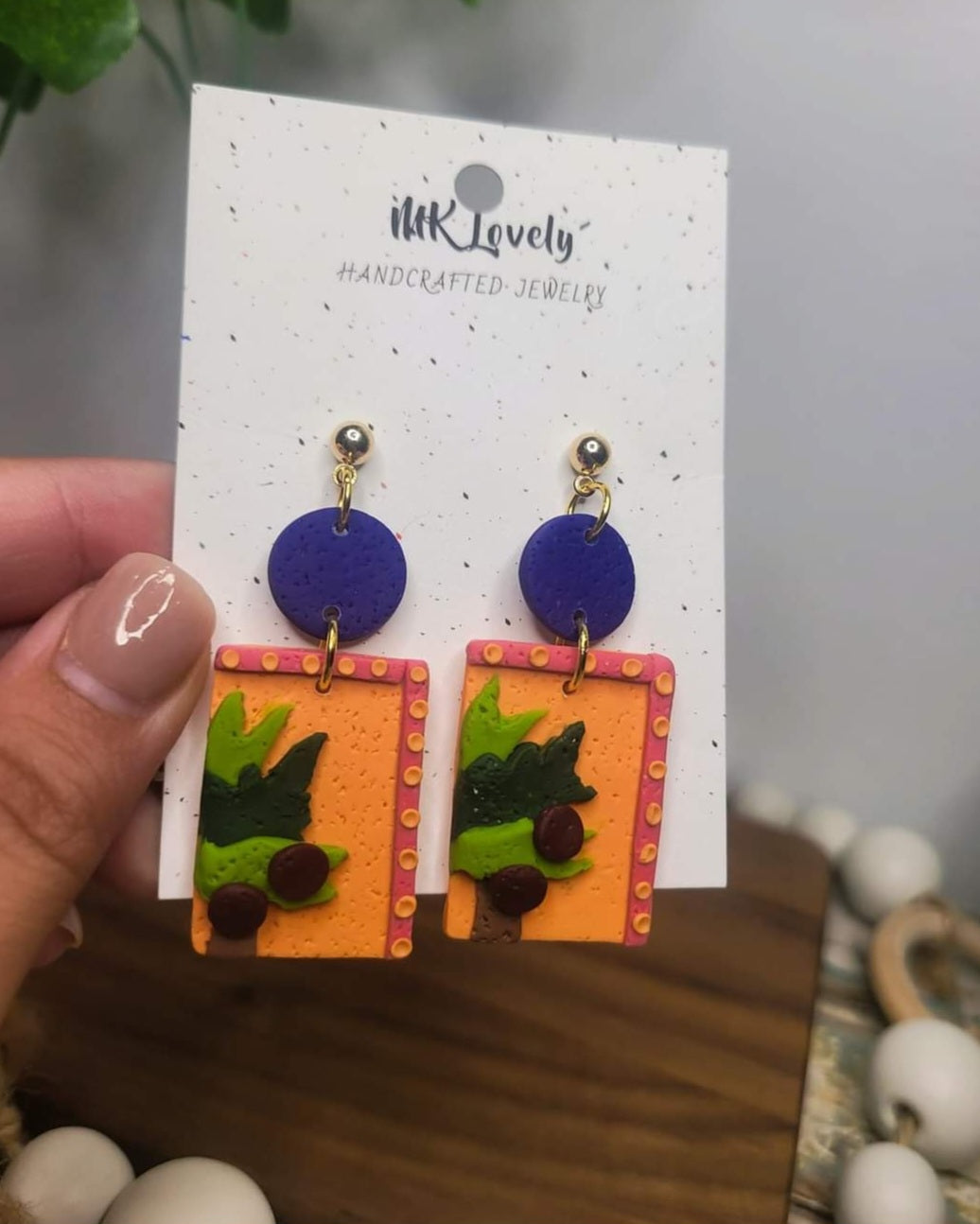 Chicka Chicka Boom Boom Dangles (Made to Order)