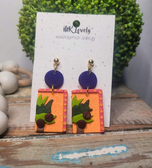Chicka Chicka Boom Boom Dangles (Made to Order)