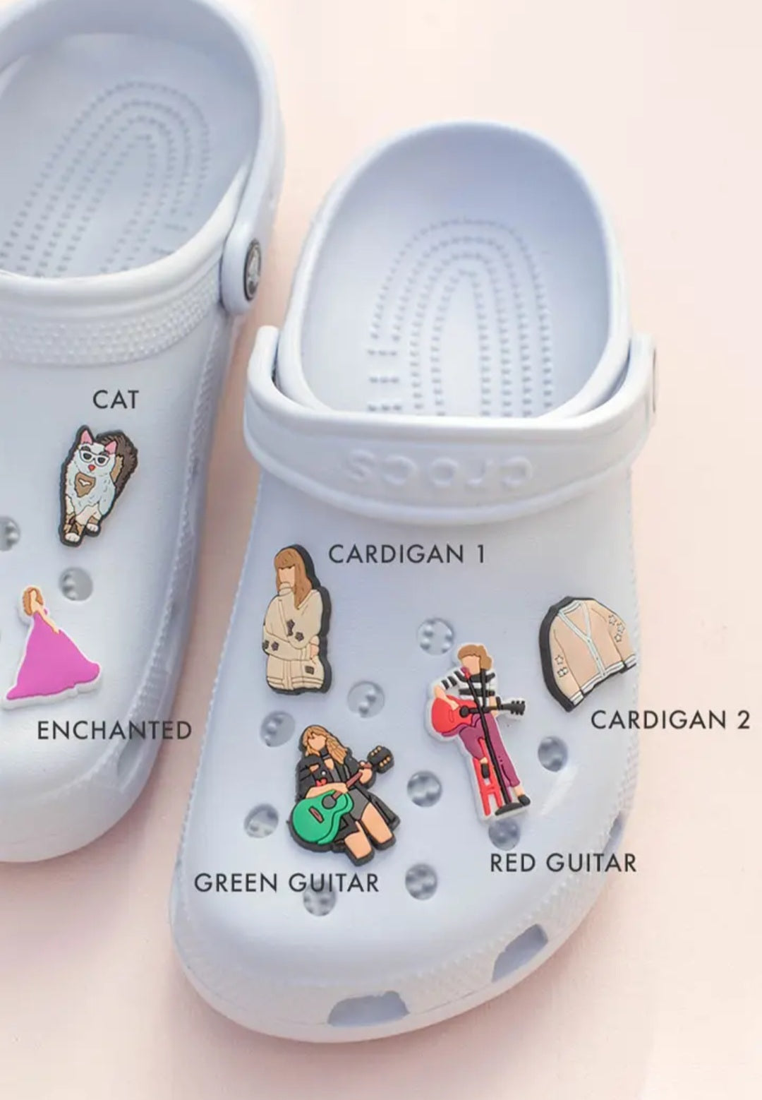 Taylor Shoe Charms