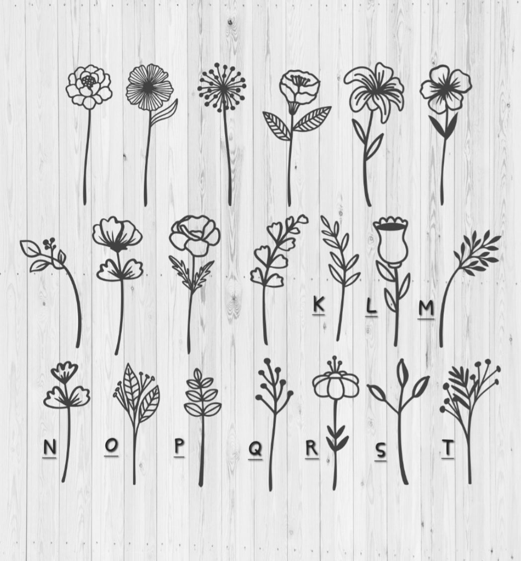 Wooden Flowers