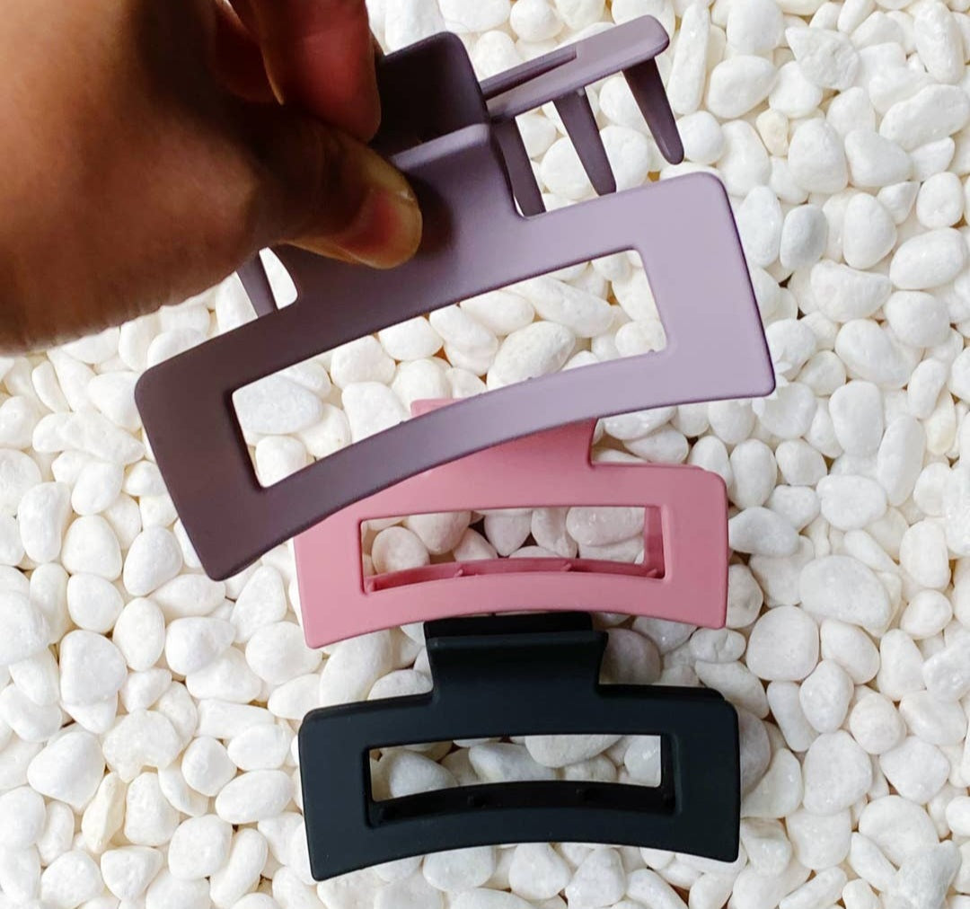 Monotone Hair Claw Set