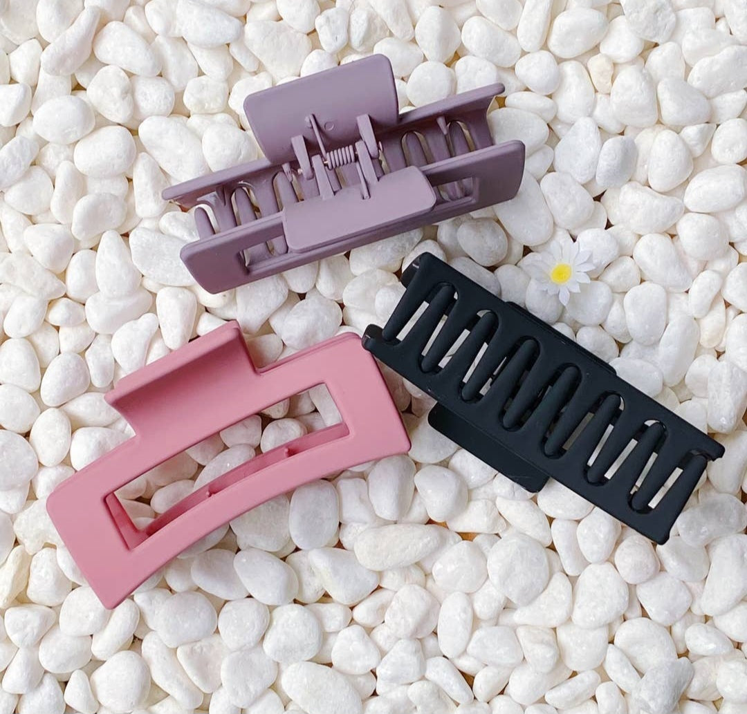 Monotone Hair Claw Set