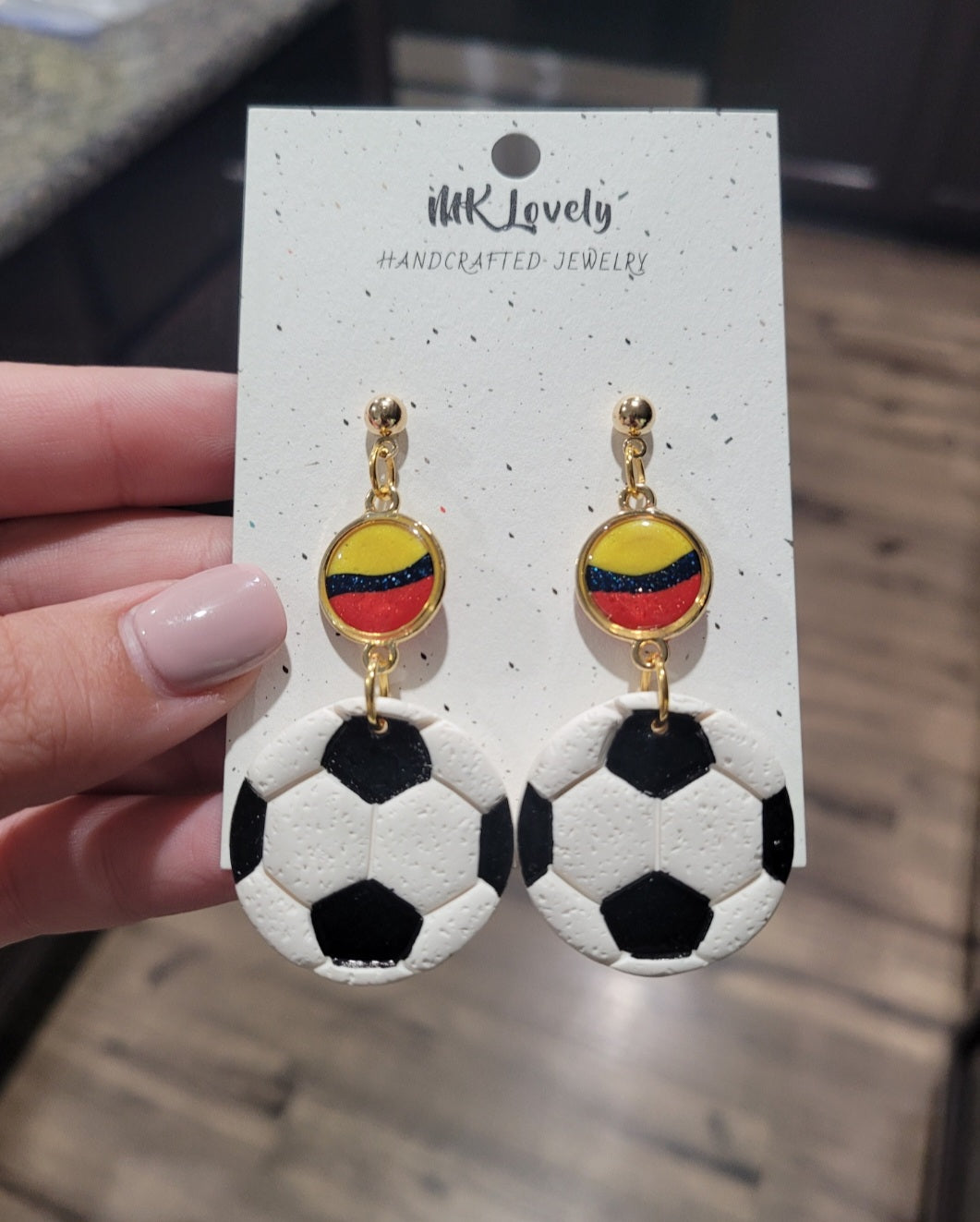 Personalized Polymer Clay Earrings