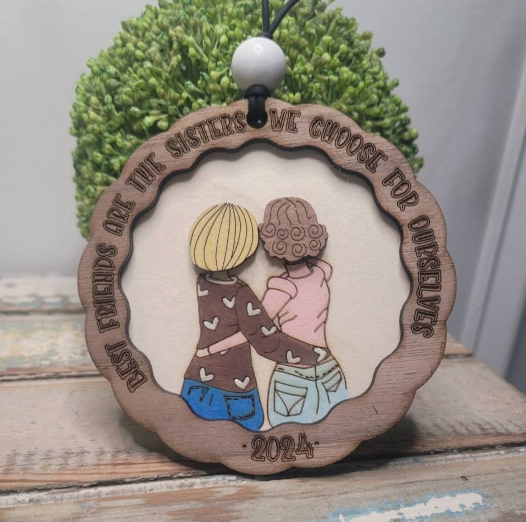 Personalized Wooden Ornaments