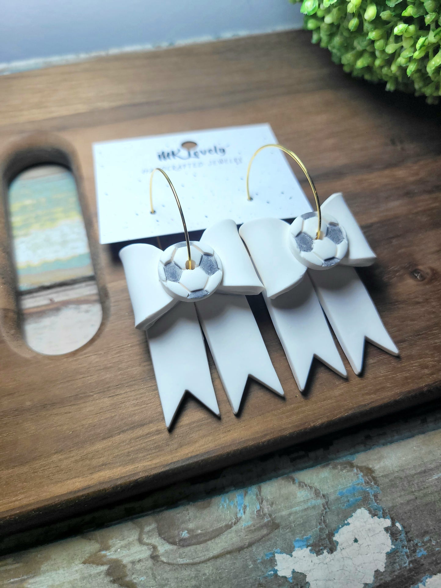 Soccer Bow Hoops