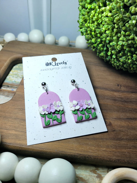 Lavender Floral Arches