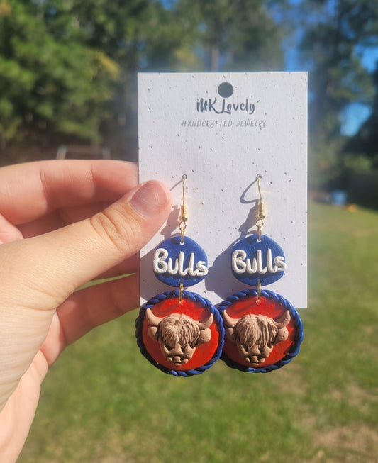 Personalized Polymer Clay Earrings