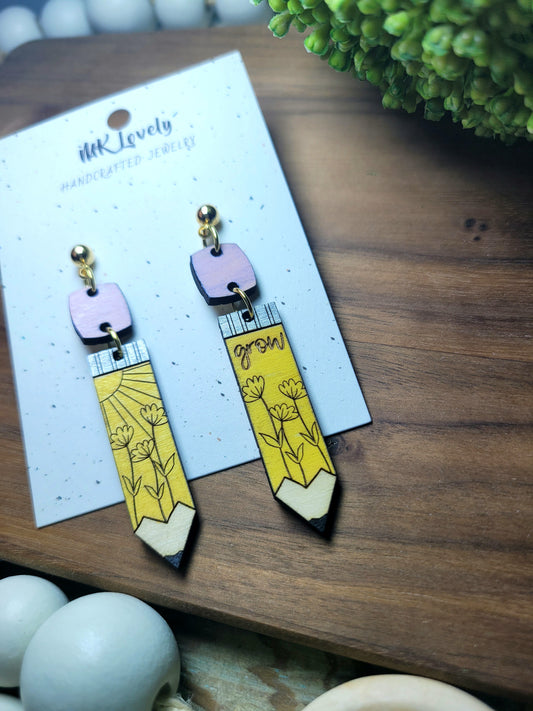 Grow Wooden Pencil Drops