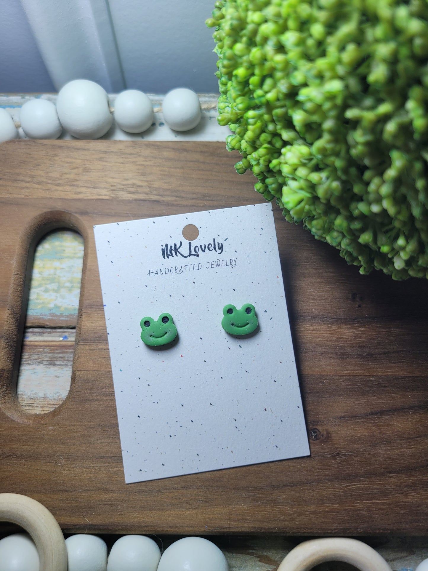 Cutesy Frog Studs