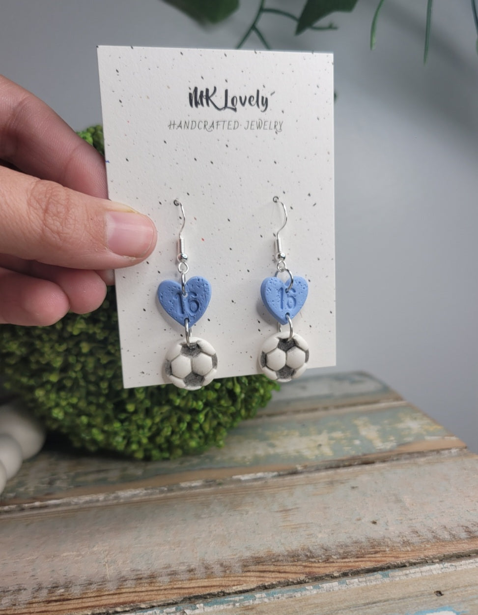 Personalized Polymer Clay Earrings