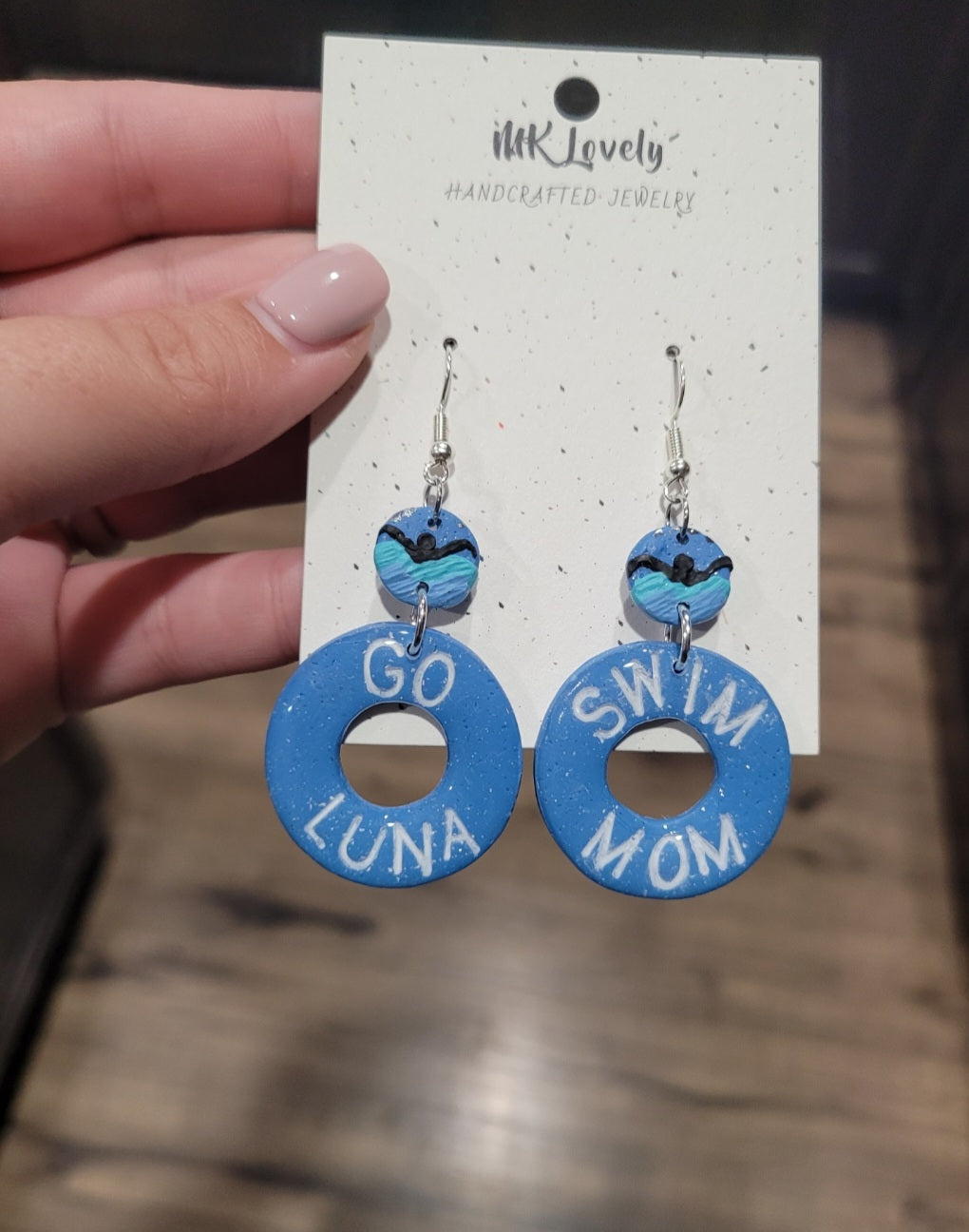 Personalized Polymer Clay Earrings