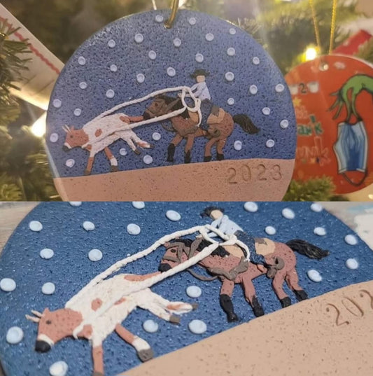 Handmade/Handsculpted Polymer Clay Ornaments & Magnets
