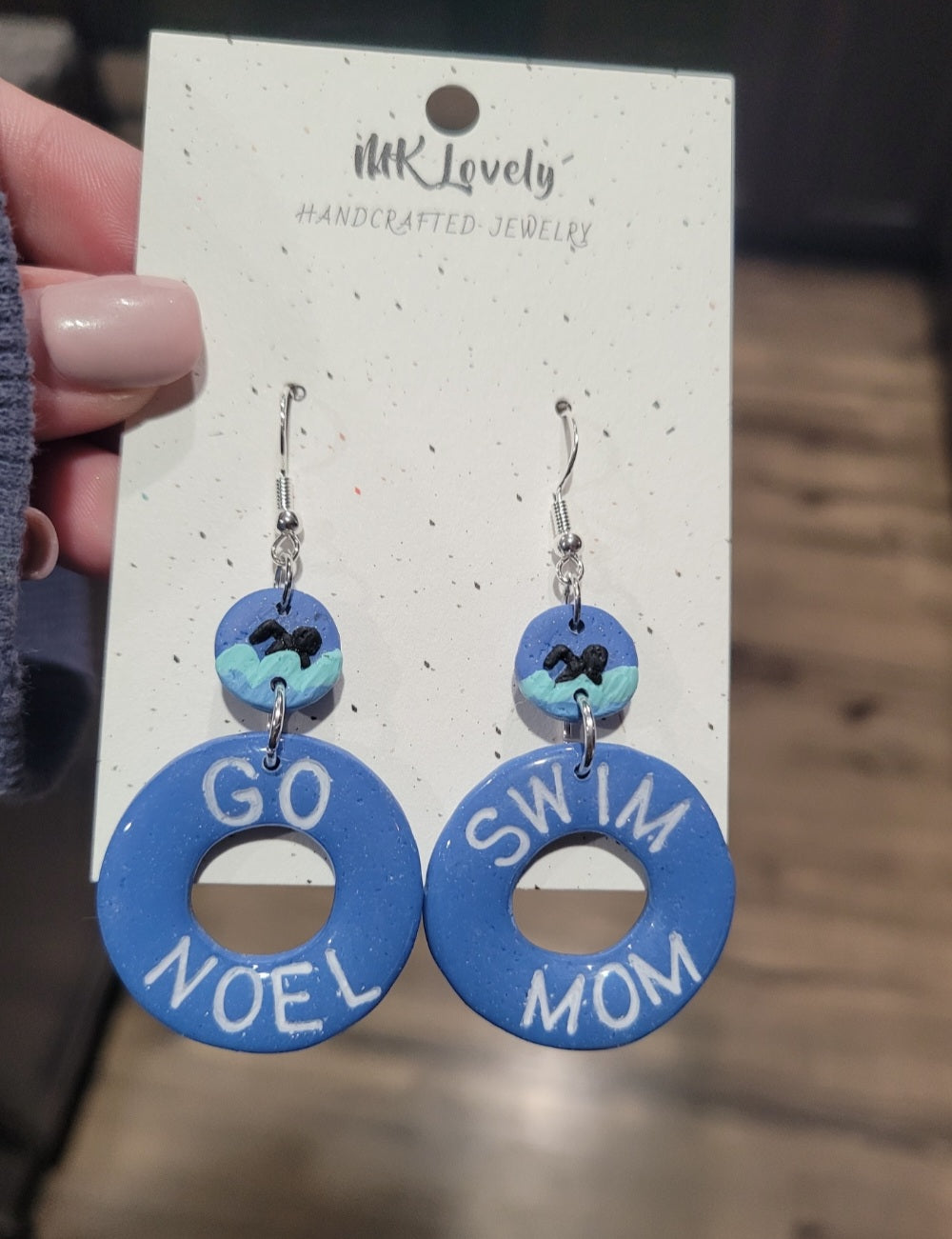 Personalized Polymer Clay Earrings