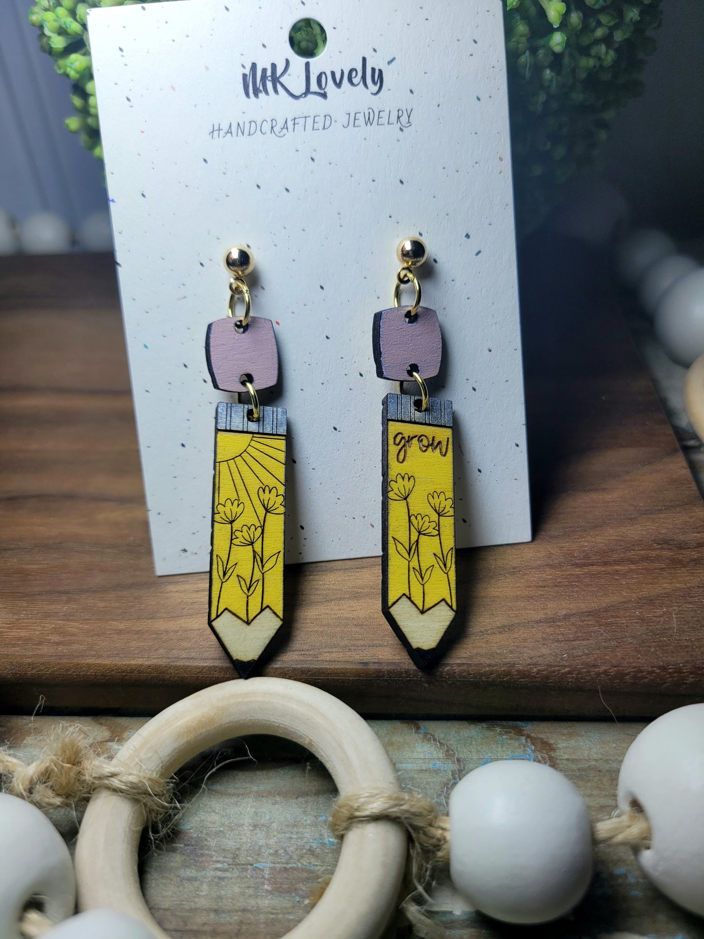 Grow Wooden Pencil Drops