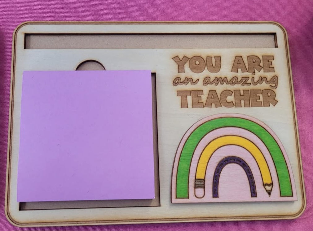 Teacher Post It Designs